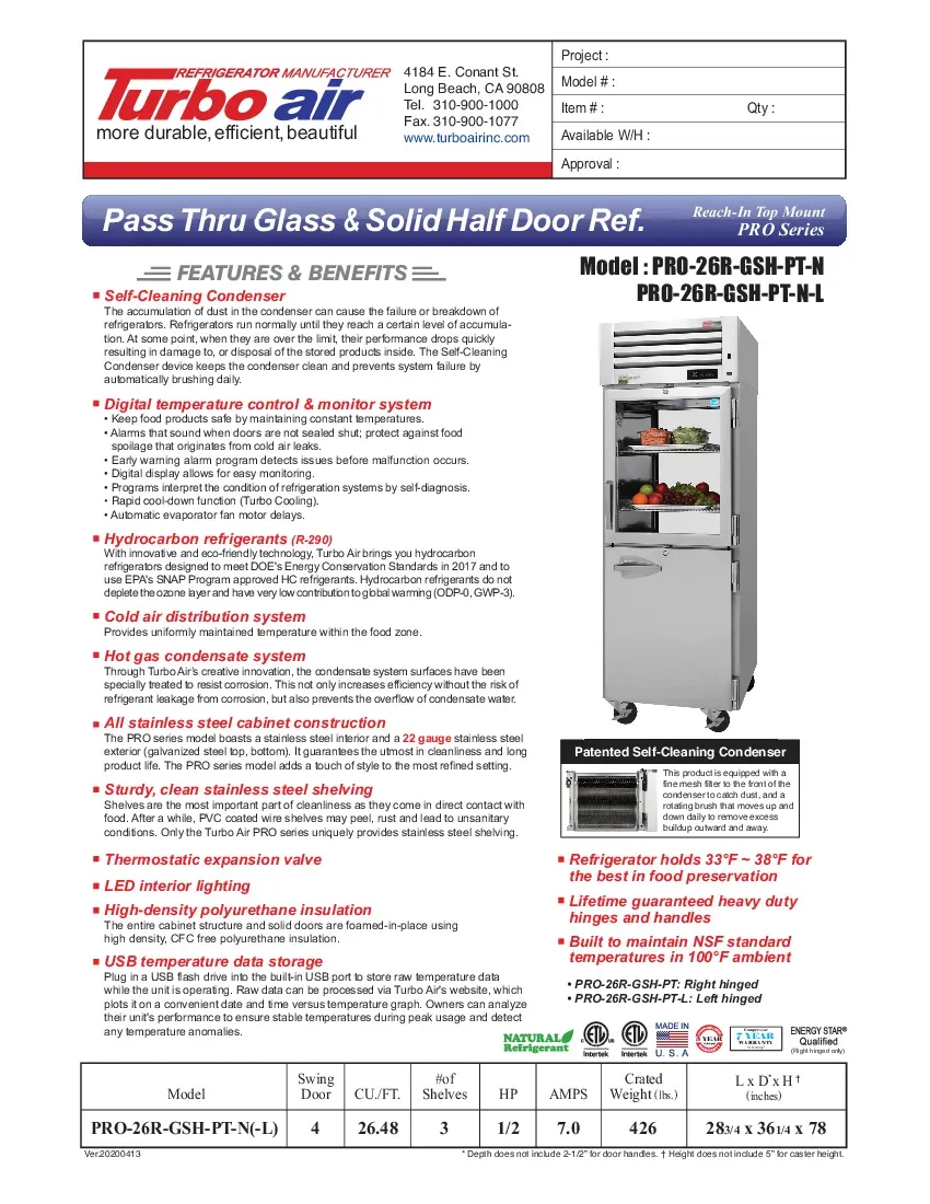 turbo-air-pro-26r-gsh-pt-n-refrigerator-pass-thru-115v-one-section-self-con-2607269zsgcr.pdf