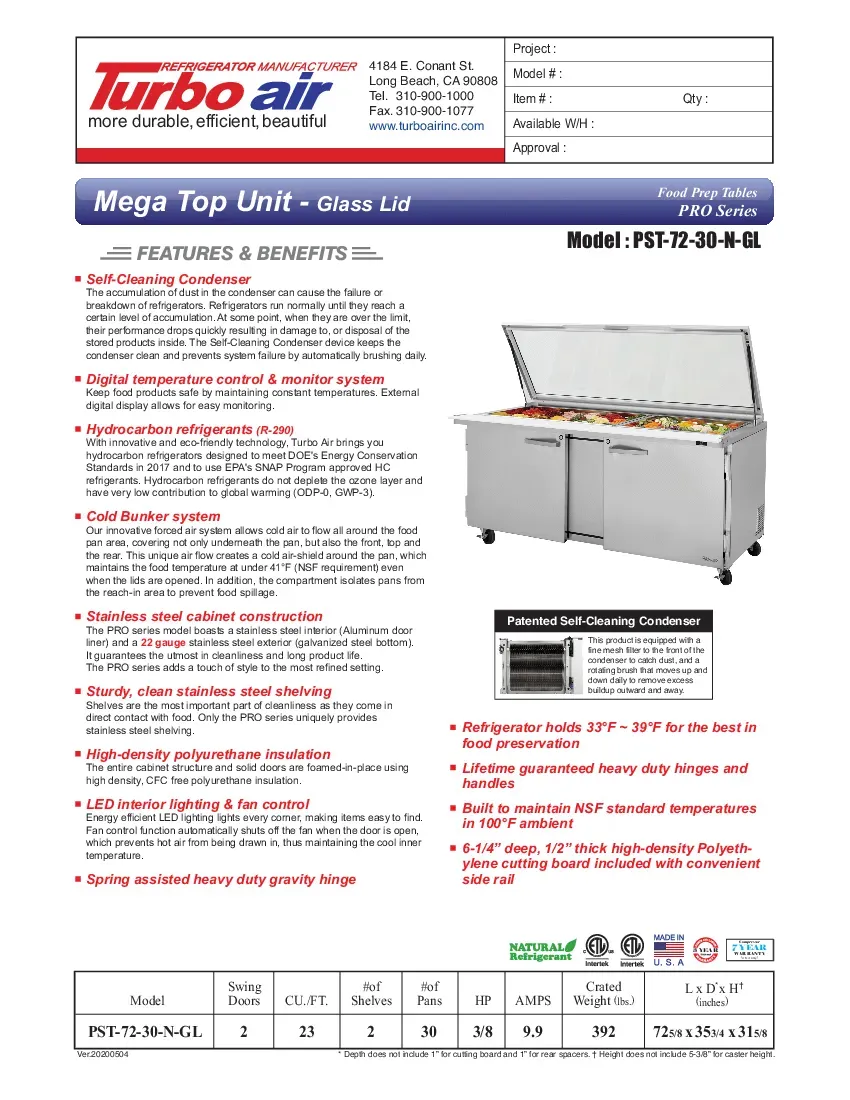 turbo-air-pst-72-30-n-gl-prep-tables-72-63-w-specsheet-260726ezi8io.pdf