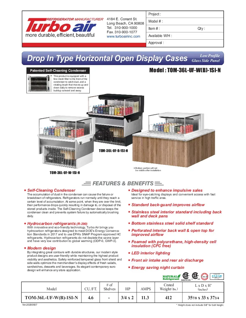 turbo-air-tom-36l-uf-w-b-1si-n-open-display-case-115v-black-specsheet-260726xvwkqg.pdf