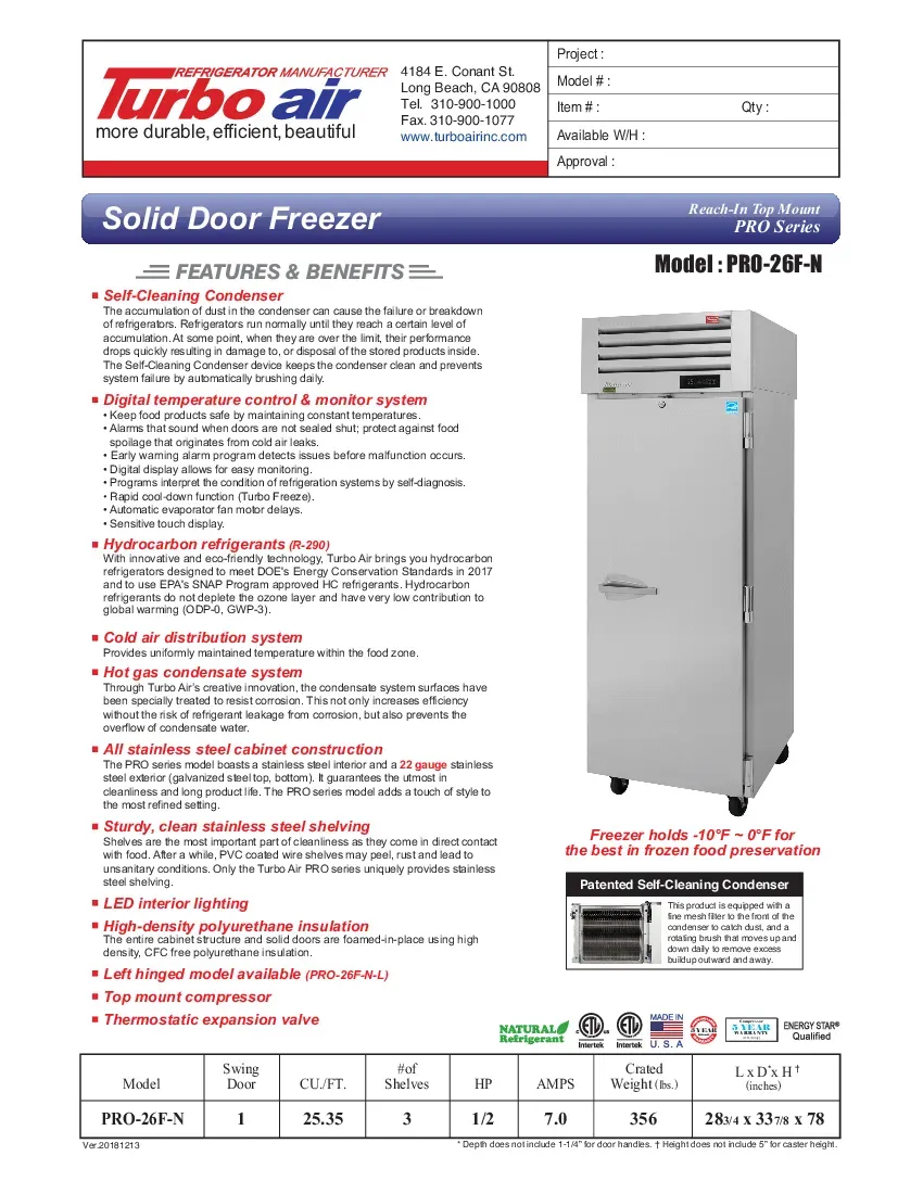 turbo-air-pro-26f-n-freezer-reach-in-115v-one-section-self-contained-specsh-2607265g0g6z.pdf