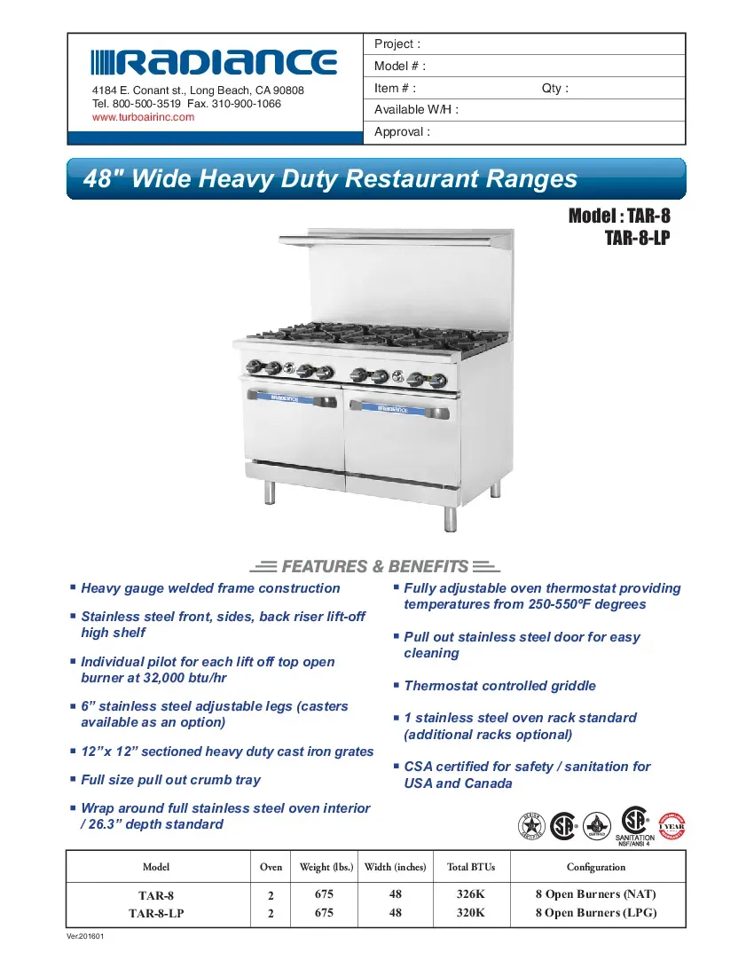 turbo-air-tar-8-range-48-restaurant-gas-26-3-w-8-burners-specsheet-260726adjx0d.pdf