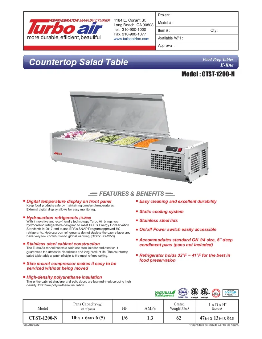 turbo-air-ctst-1200-n-counter-top-salad-table-48-38-w-specsheet-260726uxfnpb.pdf