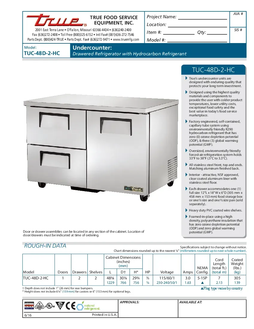 true-manufacturing-tuc-48d-2-hc-refrigerator-undercounter-reach-in-115v-48-260726ag0hgz.pdf