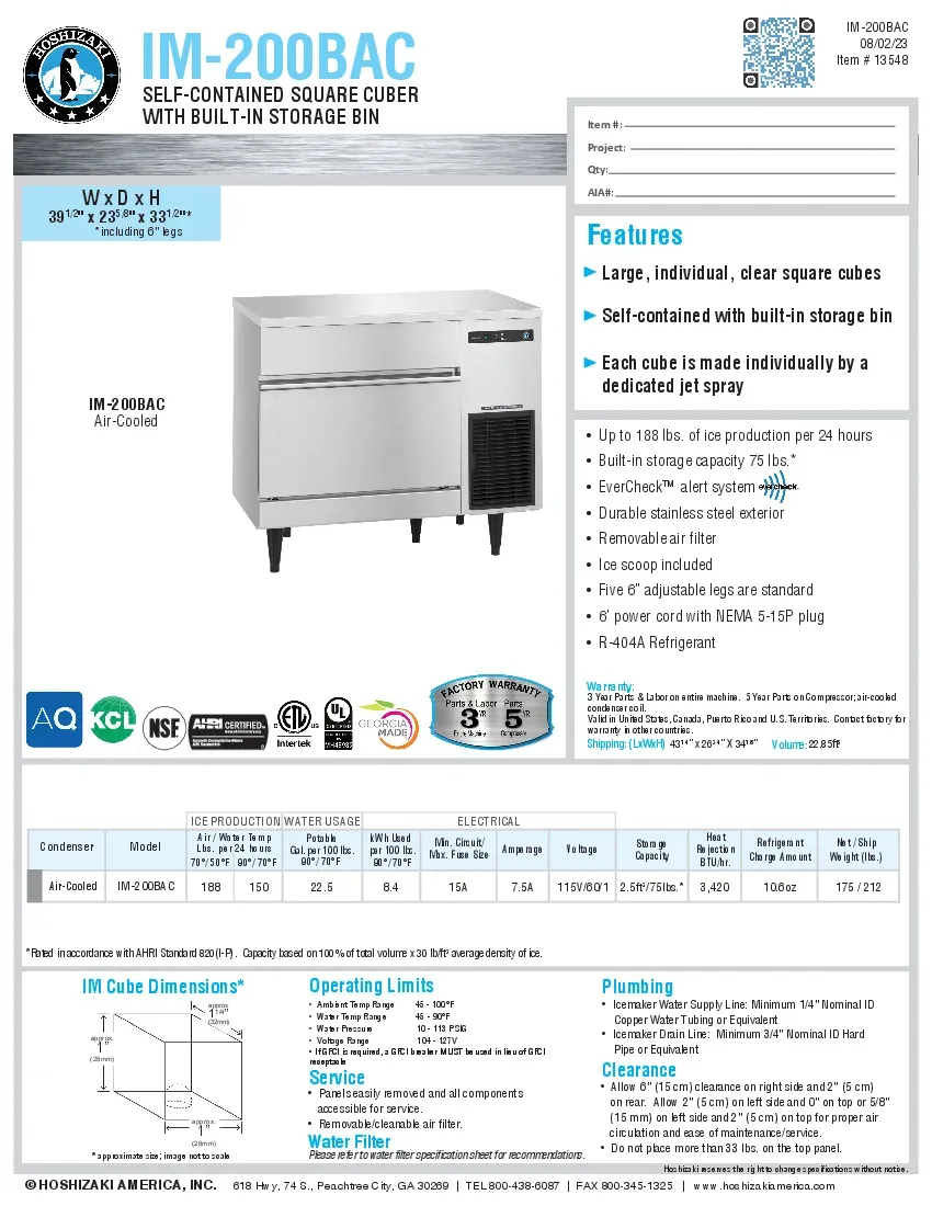hoshizaki-im-200bac-ice-maker-with-bin-cube-style-115v-self-contained-specs-2607261w8nid.pdf