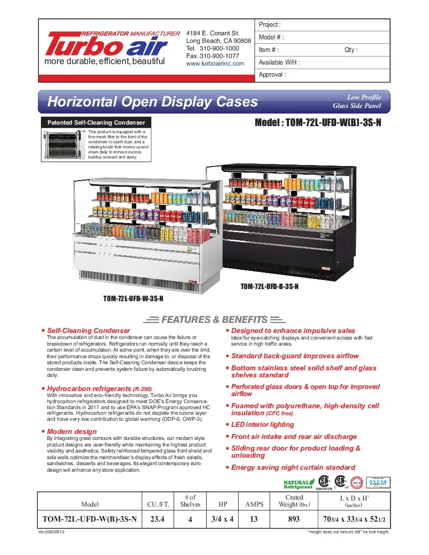turbo-air-tom-72l-ufd-w-b-3s-n-open-display-case-220v-glass-doors-3-shelves-260726tgjlys.pdf