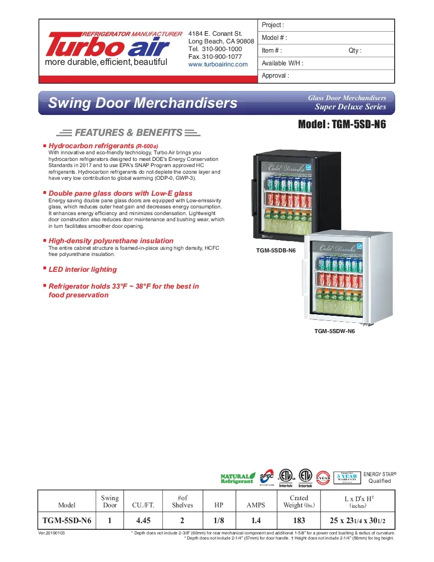 turbo-air-tgm-5sd-n6-refrigerator-merchandiser-countertop-115v-hinged-glass-260726mrkg3e.pdf