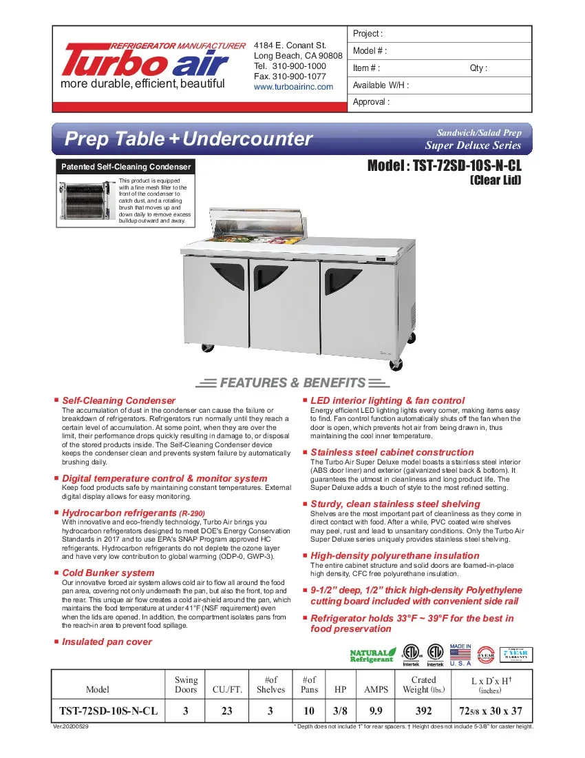turbo-air-tst-72sd-10s-n-cl-refrigerated-counter-sandwich-salad-unit-115v-7-260726cfl4xn.pdf