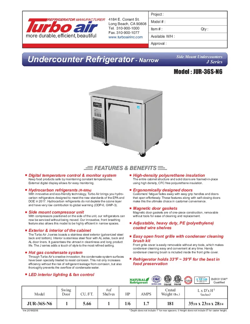 turbo-air-jur-36s-n6-refrigerator-undercounter-reach-in-115v-35-38-w-stainl-260726vrmn48.pdf