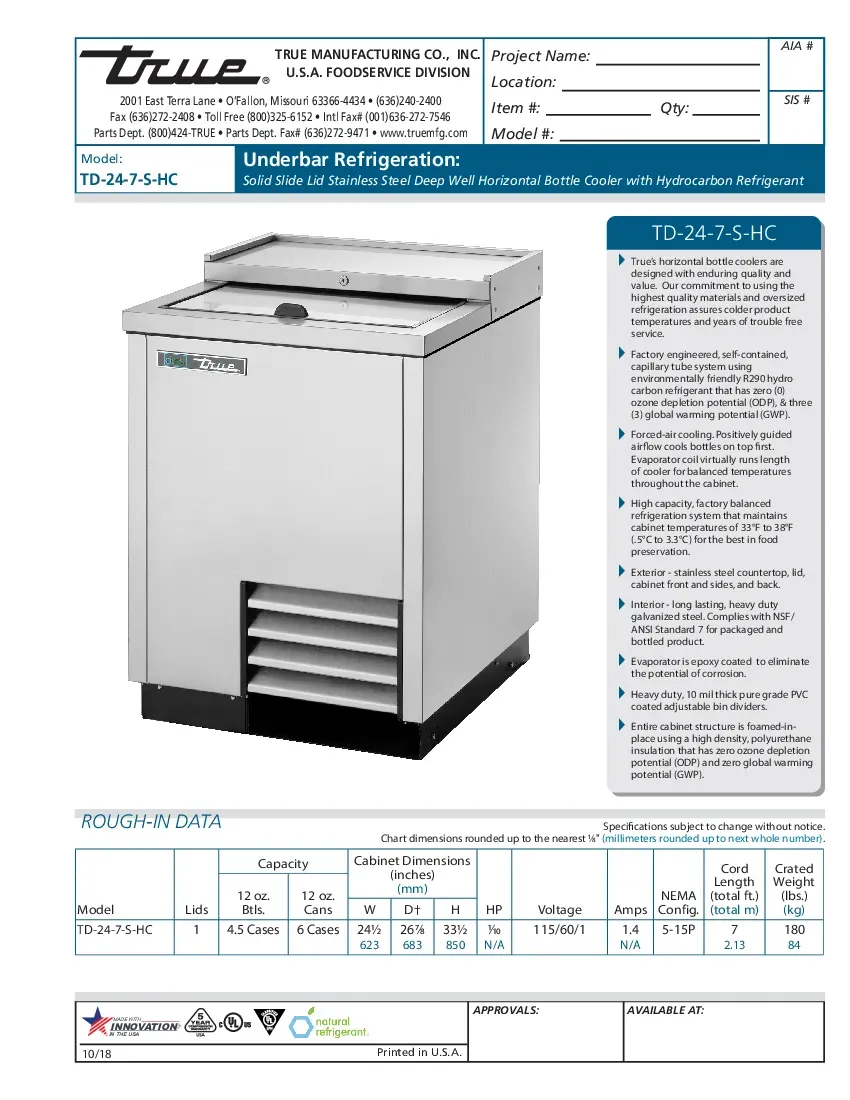 true-manufacturing-td-24-7-s-hc-bottle-cooler-115v-24-5-w-26-88-d-specsheet-260726z95bqw.pdf