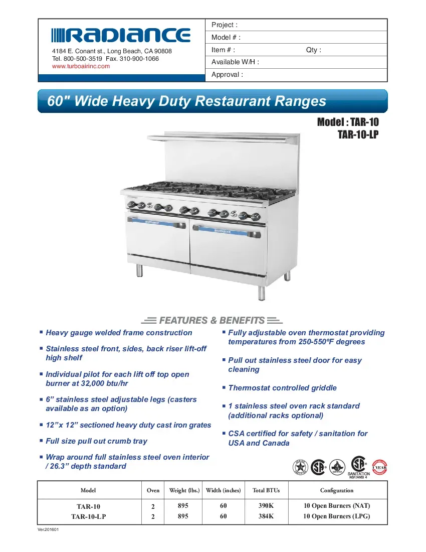 turbo-air-tar-10-range-60-restaurant-gas-26-3-w-10-burners-specsheet-260726otc0p0.pdf