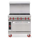 American Range , AR-6, Range, 36" Restaurant, Gas