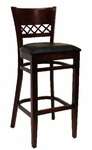 American Tables & Seating , 561-BS-GR6, Cross Back, Wood Chair
