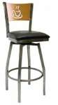 American Tables & Seating , 72C-BSS-SWS, Ladder Back, Metal Chair