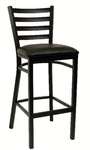 American Tables & Seating , 77-BS-YL-BLK, Metal Chairs - Seat Unattached