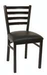 American Tables & Seating , 77-YL-BLK, Metal Chairs - Seat Unattached