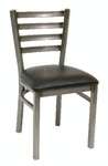 American Tables & Seating , 77C-YL-BLK, Metal Chairs - Seat Unattached