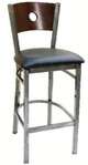 American Tables & Seating , 77CA-BS-GR4, Ladder Back, Metal Chair