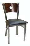 American Tables & Seating , 77CA-SWS, Ladder Back, Metal Chair