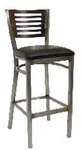 American Tables & Seating , 77CE-BS-GR4, Ladder Back, Metal Chair