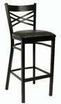 American Tables & Seating , 78-BS-YL-BLK, Metal Chairs - Seat Unattached
