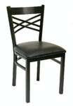 American Tables & Seating , 78-YL-BLK, Metal Chairs - Seat Unattached
