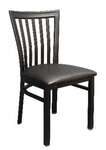 American Tables & Seating , 87-YL-BLK, Metal Chairs - Seat Unattached