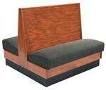 American Tables & Seating , AD-36WBB-SSD-GR5, Bead Board Back-Standard Seat, Double Booth