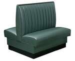 American Tables & Seating , AD-4212-GR4, 12 Channel Back, Double Booth