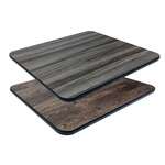 American Tables & Seating , ADL30-GY/BN, Reversible Table Tops
