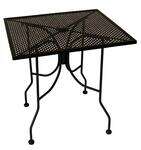 American Tables & Seating , ALM3030, Mesh Top Square, Outdoor Table-P