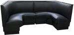 American Tables & Seating , AS-36-12-GR4, Plain Back, Single Booth