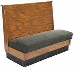American Tables & Seating , AS-36WBB-SSD-GR5, Bead Board Back-Standard Seat, Single Booth