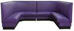 American Tables & Seating , AS-42-12-GR5, Plain Back, Single Booth