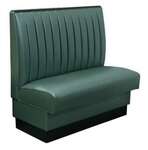 American Tables & Seating , AS-4212-D-GR6, 12 Channel Back, Single Booth