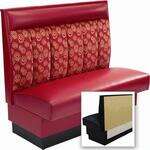 American Tables & Seating , AS-486-W-GR5, 6-Channel Back, Wall Bench