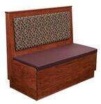 American Tables & Seating , AS36-W-PS-D-GR5, Plain Back-Platform Seat, Single Booth
