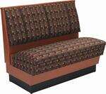 American Tables & Seating , AS42-66U-D-GR6, Alex Style-Upholstered, Single Booth