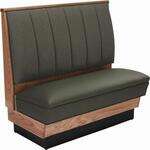 American Tables & Seating , AS42-66W-D-GR6, Alex Style-Wood, Single Booth