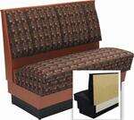 American Tables & Seating , AS48-66U-W-GR4, Alex Style-Upholstered, Wall Bench