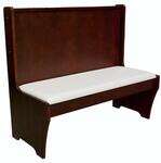 American Tables & Seating , AWS-72-WSB-GR4, Wood Booth, Single Booth