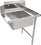 American Tables & Seating , MET-SDT-30R, Dish Tables