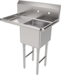American Tables & Seating , MET-SE-15151L, Compartment Sinks