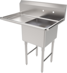 American Tables & Seating , MET-SE-18181L, Compartment Sinks