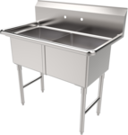American Tables & Seating , MET-SE-18182N, Compartment Sinks