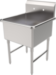 American Tables & Seating , MET-SEH-24241N, Compartment Sinks
