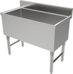 American Tables & Seating , MET-UBIB-1836, Underbar Ice Bins