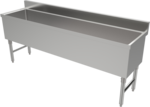American Tables & Seating , MET-UBIB-1872, Underbar Ice Bins