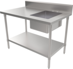 American Tables & Seating , MET-WTPS-3048L, Work Tables