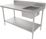 American Tables & Seating , MET-WTPS-3060R, Work Tables