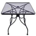 American Tables & Seating , OMT-3636, Wire Mesh top standard height outdoor table -
